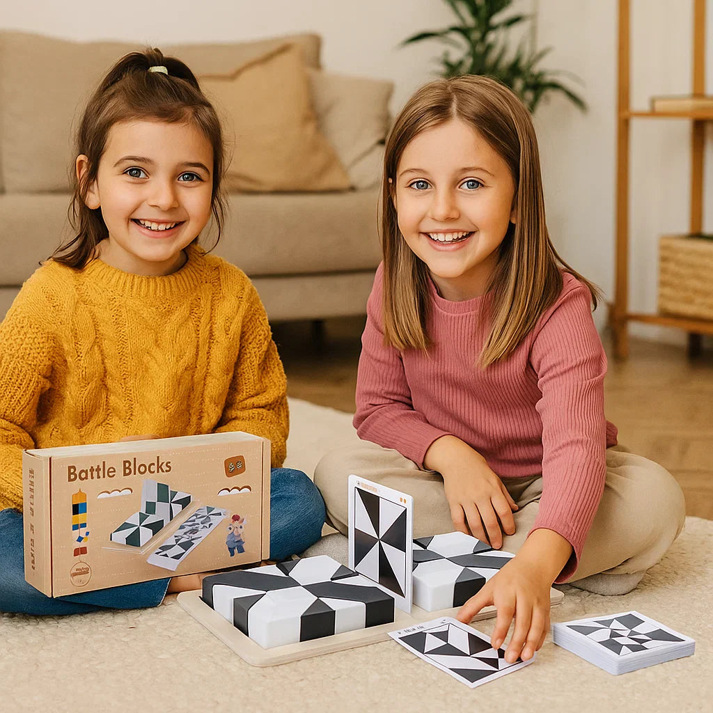 Battle Blocks – Drewniana Gra Logiczna
