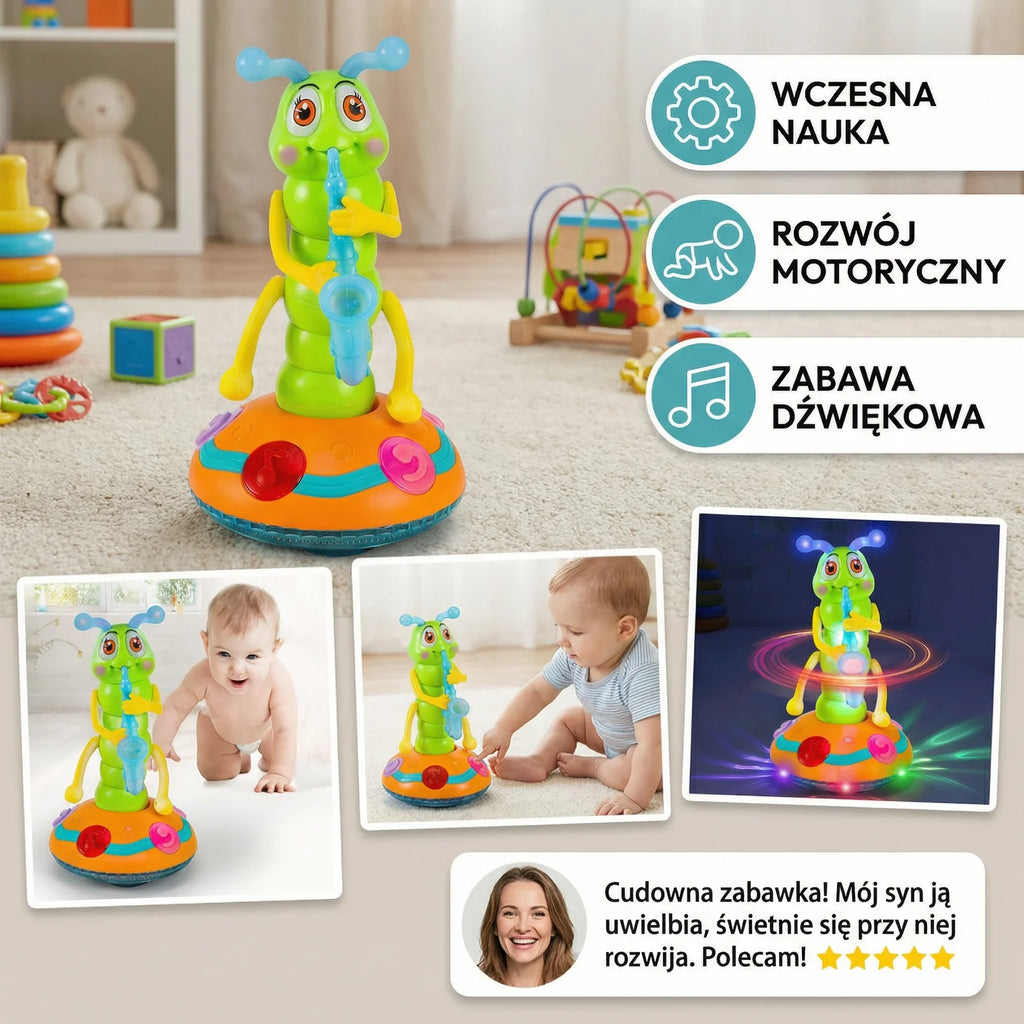 Muzyczna Gąsienica do Raczkowania