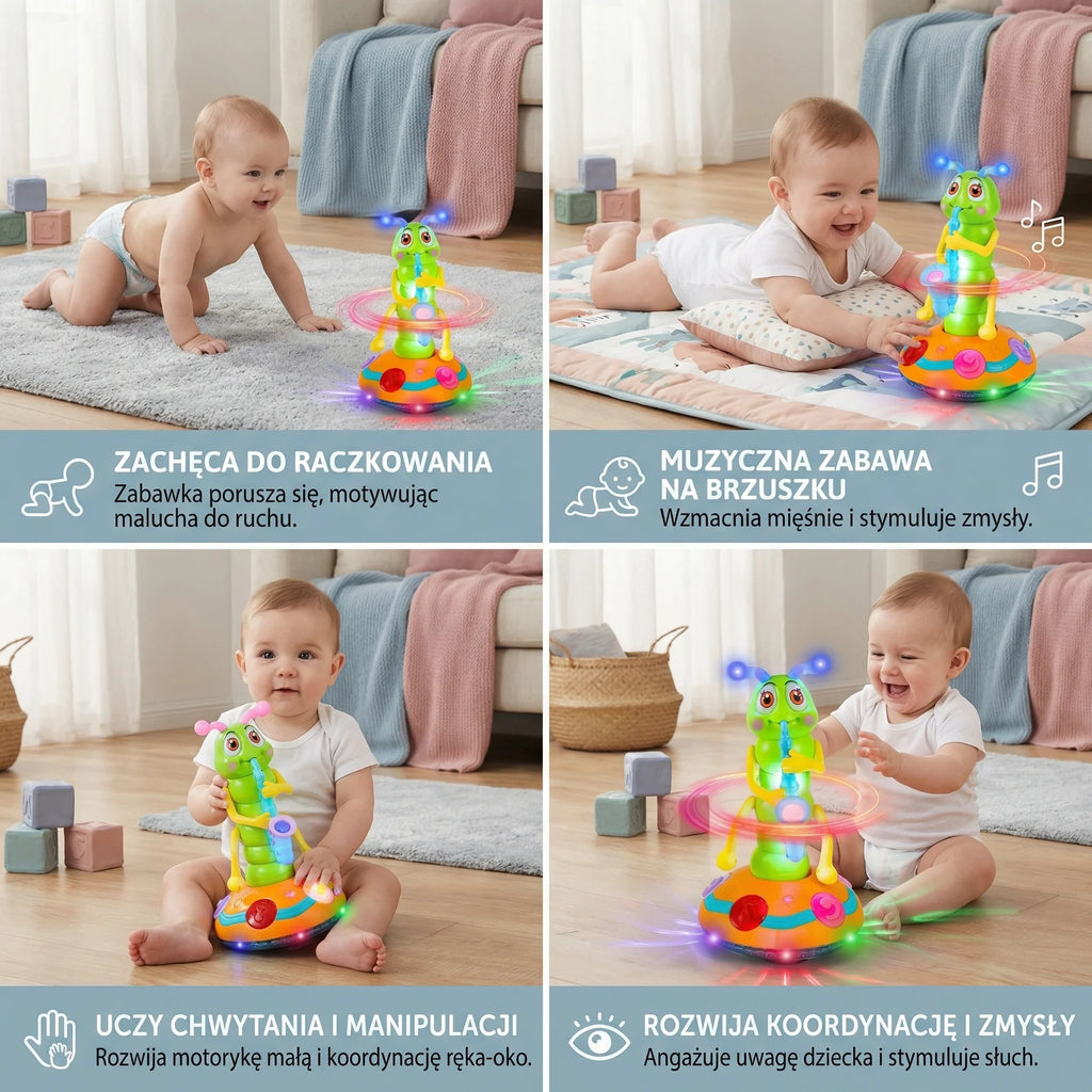 Muzyczna Gąsienica do Raczkowania