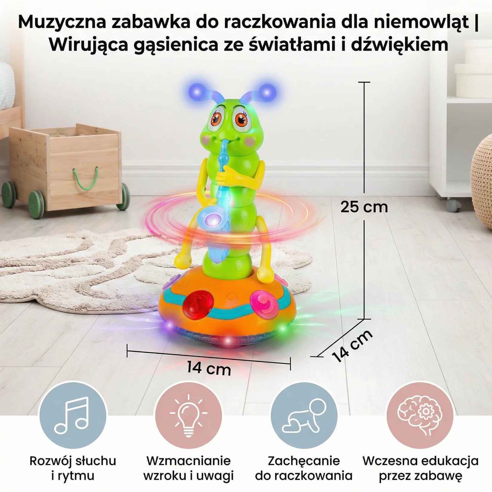Muzyczna Gąsienica do Raczkowania