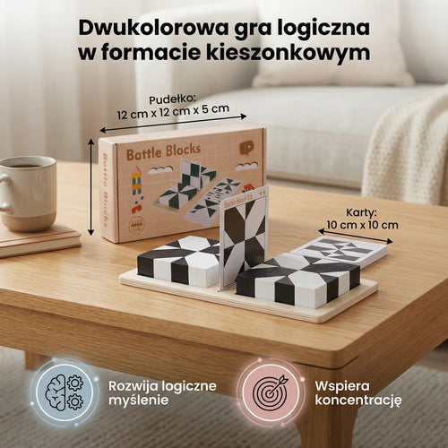Battle Blocks – Drewniana Gra Logiczna