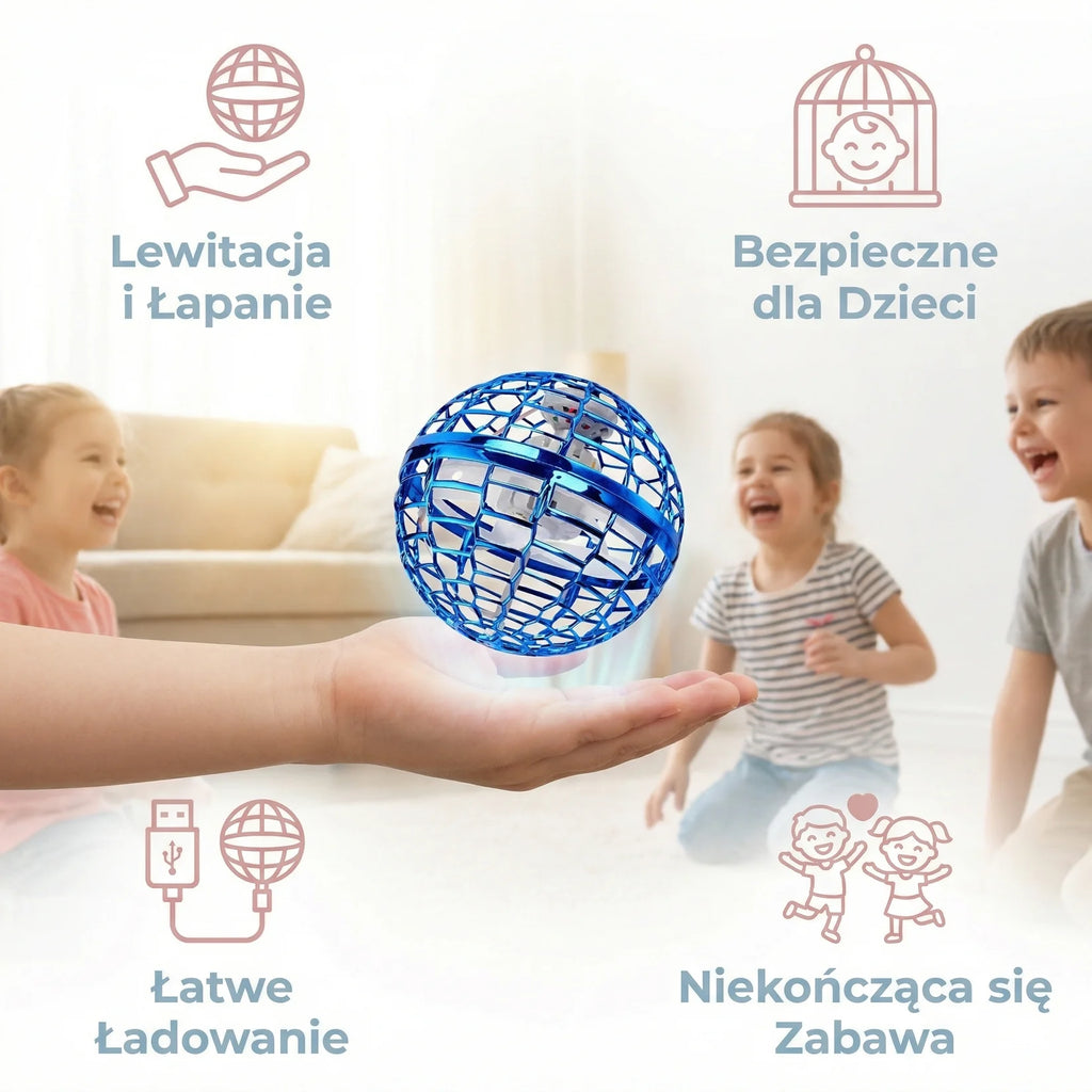 Lewitująca Piłka RGB